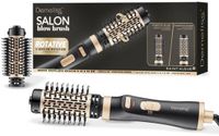 Saint Algue Draaiende föhnborstel - Demeliss Salon - 1000 W - Zwart/Goud