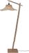 GOOD&MOJO Vloerlamp Ibiza - Bamboe - 77x50x150cm - Bohemian - Staande lampen voor Woonkamer - Slaapkamer