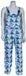 BT Bestex Fabricage BV Delftsblauwe tuinbroek met Hollandprint voor volwassenen Kledingmaat 64 Blauw Unisex Katoen Polyester-katoen
