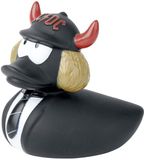 AC/DC Badeend 'Angus' Unisex Badkameraccessoires - Zwart