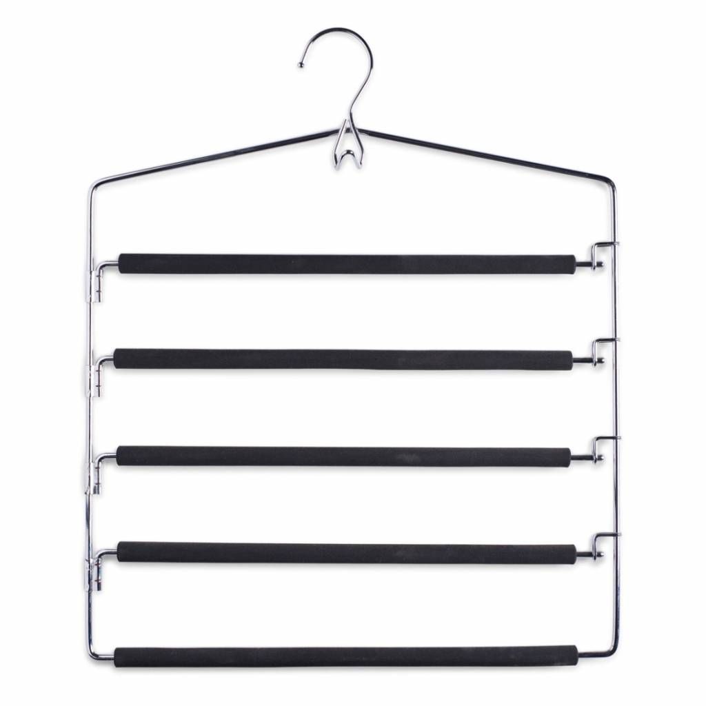 Zeller Present Metalen broekhanger voor 5 broeken - 4003368171357