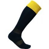 PROACT® Chaussettes de sport bicolores PA0300 - Black / Sporty Yellow - 39/42 EU