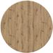 vidaXL Plateau Bois d'ingénierie Chêne artisanal 50 x 1,5 cm Rond