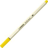 STABILO Pen 68 Brush - Viltstift - Citroen Geel (24)