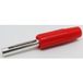 RS PRO Fiche Banane Rs Pro Rouge Mâle 10a 50v