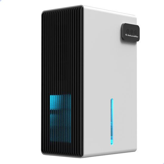AG AG240 Luchtontvochtiger - Luchtreiniger - Dehumidifier - Grote watertank 2.5L capaciteit, 800ml/D ontvochtiging, 10-35m2 bereik -energiezuinig, verlichting 7 kleuren - Voor huis, kamer, badkamer & kelder