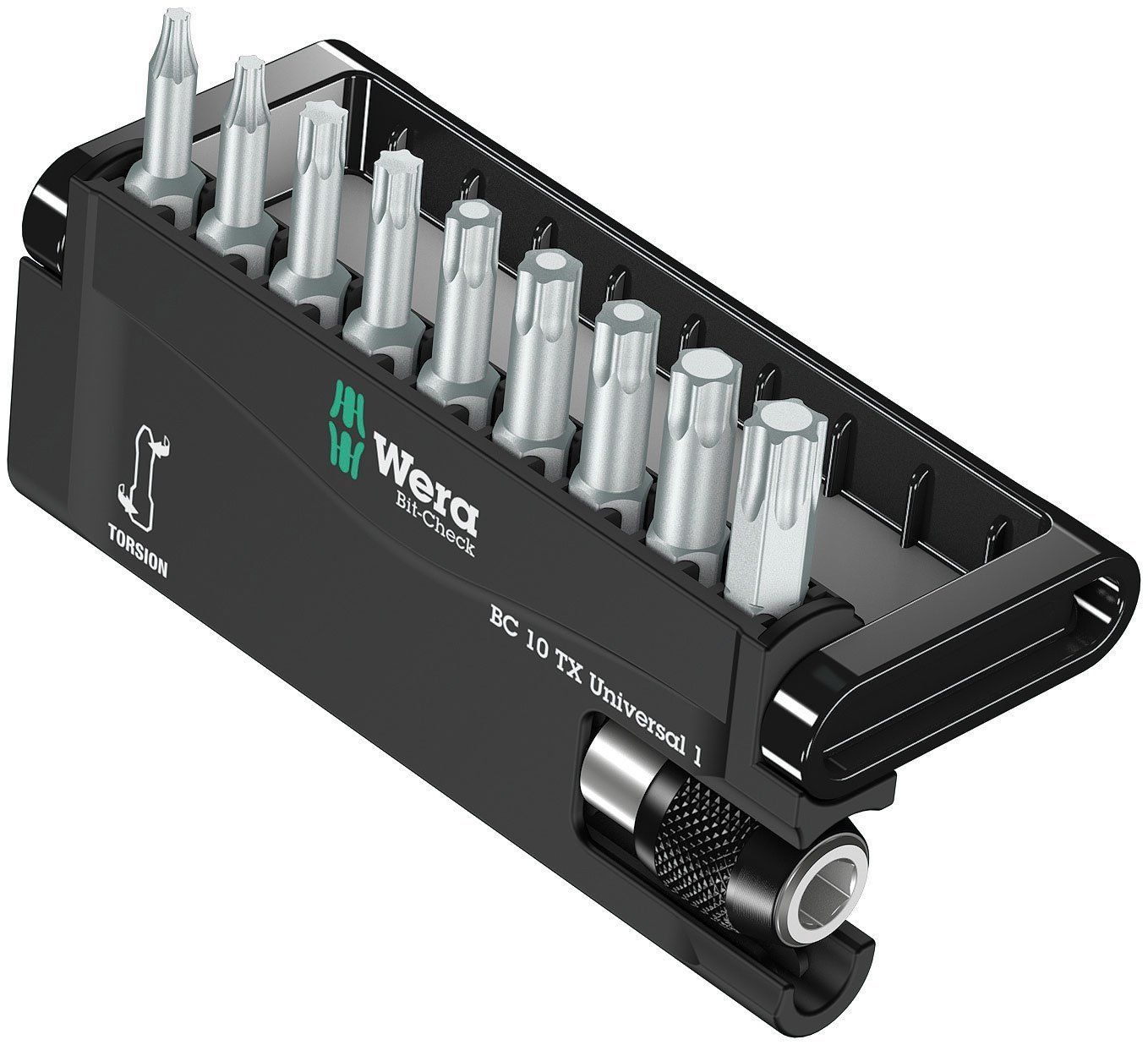 Wera Bit-Check 10 TX Universal 1 bitset, 10-delig