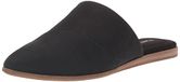 TOMS Jade Platte damesslipper, zwart, 43,5 EU