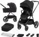 Kinderkraft NEA - Poussette 2en1 jusqu'à 22 kg - Noir