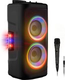 Denver TSP-353 Bluetooth Party Speaker - Black - 400W - Includes Microphone