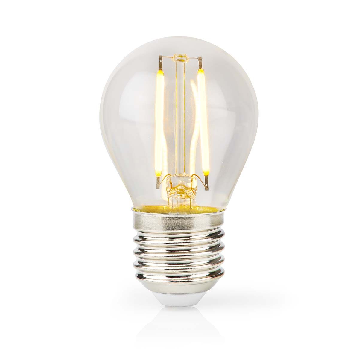 Nedis LED-Filamentlamp E27 - G45 - 4.5 W - 470 lm - 2700 K - Dimbaar - Warm Wit