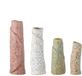 Bloomingville Vaas aardewerk bruin Temple - set van 4
