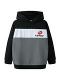 NAME IT Jongens Sweater 158/164 Katoen/Polyester Zwart