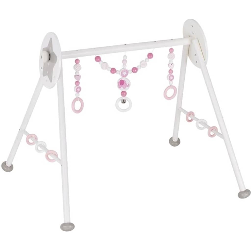 Heimess baby-gym Olifant 63 x 55 x 53 cm wit/roze