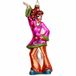 HD Collection Glazen Kerst Ornament Danseres 16.5cm Multi