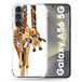 Cokitec Samsung Galaxy A56 5G hoes wit giraffe dier