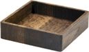 Lind DNA Wood Box Carré S 11x11cm H3cm Chêne Fumé