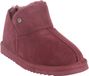 Warmbat Willow Port Bordo Wollen Damespantoffel maat 39