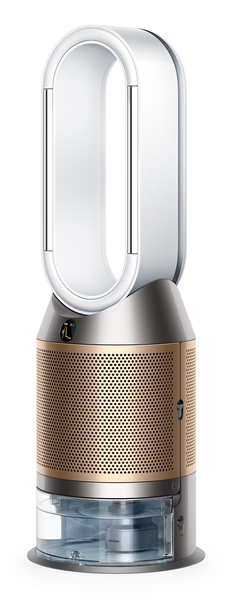 Dyson Purifier Humidify + Cool PH2 De-NOx - Luchtreiniger - Ventilator - HEPA filter - Wit/Goud