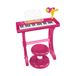 Bontempi MiniKeyFun - Pianotoetsenbord speelgoed 37 toetsen, kruk en