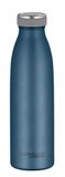 THERMOcafé by THERMOS TC Bottle Thermosfles, Roestvrij Staal, Blauw Mat, 500ml