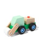 HEMA Bulldozer 16x8x7.5cm hout