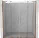 Mexen Velar L Duo porte de douche coulissante 200, transparent, cuivre brossé