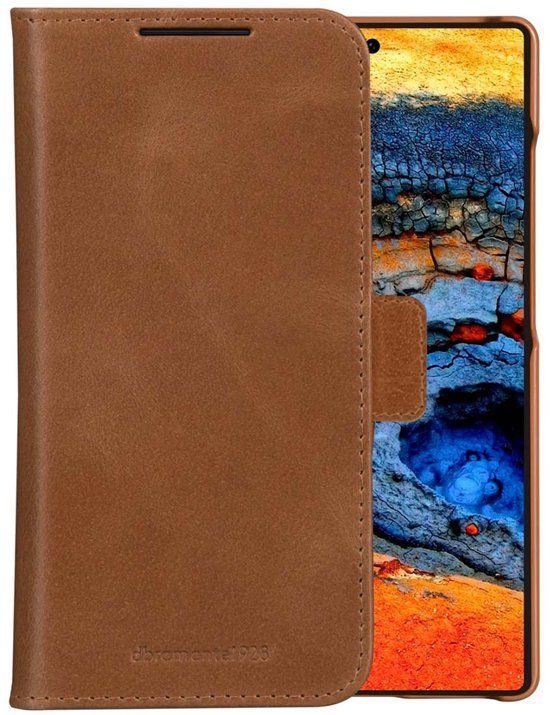 dbramante1928 Lynge Bookcase Samsung Galaxy S25 Ultra - Bruin