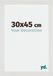 Your Decoration Cadre photo 30x45 cm MDF Blanc mat Mura