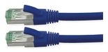 ROLINE Recycled Material ROLINE RM Patchkabel Cat.6A S/FTP (PiMF), blauw, 0,3 m