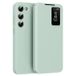 Samsung Étui à rabat Smart Clear View avec fente pour carte pour Galaxy S23+ - Vert clair