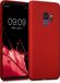 kwmobile telefoonhoesje geschikt voor Samsung Galaxy S9 - Hoesje voor smartphone - Back cover in metallic donkerrood