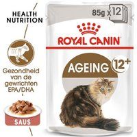 ROYAL CANIN Veroudering +12 in jus 12x85 g
