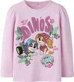 NAME IT Meisjes T-shirt met lange mouwen en print - Maat 92