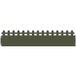 Bordures de pelouse 20 pcs vert olive 103 x 0,05 x 22 cm acier