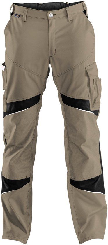 KÜBLER ACTIVIQ 23505365 Werkbroek Heren Zandbruin/Zwart - Met Kniezak