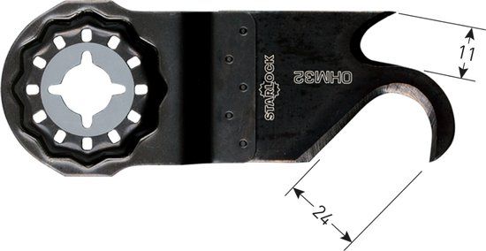 Rotec PREMIUM Starlock OHM 32 Invalzaagblad voor Hout, Oscillerend, 5 Stuks