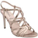 NeroGiardini Sandalen Nerogiardini Gelamineerd Tpu Egizia Natuurlijk - Vrouwen - Maat 36 - Bruin