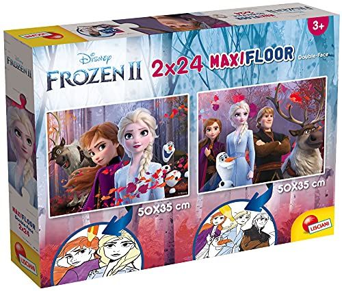 Liscianigiochi Lisciani Giochi Disney Frozen Puzzel Supermaxi 2 x 24 - 86597