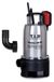 Merkloos Dompelpomp vuilwaterpomp - Roestvrij staal - 500 W - 10.500 l/u - Deeltjes tot 25 mm - Opvoerhoogte 7 m