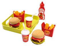 Ecoiffier 957 Hamburgerdienblad 100% Chef