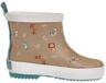 Playshoes Kinderlaarzen met halve schacht, met dierenmotief, Bruin, Maat 23