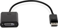 HP DisplayPort naar DVI SL Adapter – DisplayPort (M) naar DVI (V) – Zwart