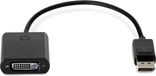 HP DisplayPort naar DVI SL Adapter – DisplayPort (M) naar DVI (V) – Zwart