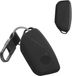 kwmobile Housse de clé de voiture Compatible avec BMW 4 boutons X7 X1 U11 iX ix1 Série 7 G07 I7 clé de voiture – Housse de clé en TPU – Coque de clé en gris – Avec porte-clés