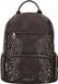 Desigual Chester Poker Face Mini Backpack Chocolat brun foncé