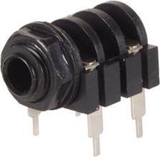 6.35 mm VROUWELIJKE JACK - GESLOTEN CIRCUIT - MONO (CA045)