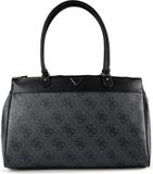 GUESS Travel Deluxe Dome Tote Coal Logo Schoudertas