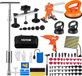 VEVOR 107-Delige Deukreparatieset Zuignaplifter Brugdeuktrekker 2-In-1 Glijdende Hamer 50 Stuks Treklipjes & 6 Stuks Brugtreklipjes Uitdeukgereedschap Uitdeuken Auto'S