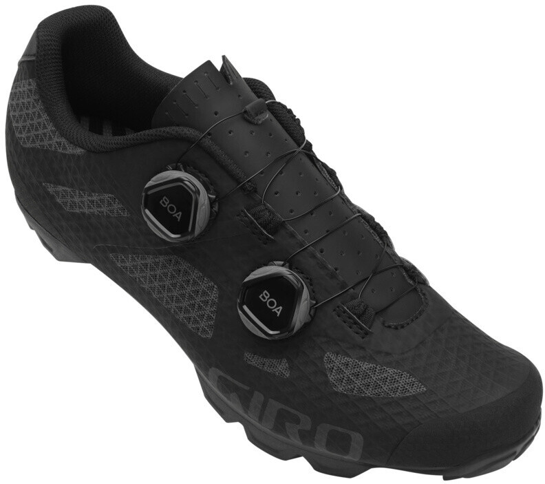 Giro Sector MTB Schoenen Heren, black/dark shadow